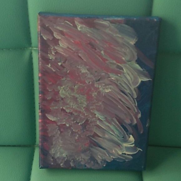 4 piece art decor blue themed - Picture 4 of 5